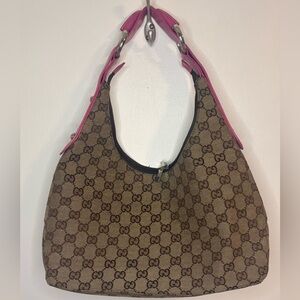 GG Brown and Pink Women's Bag